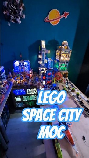 New MOC built for Spacehattan #lego #legoparts #legospace