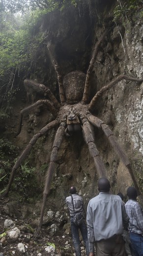 1M views · 6.8K reactions | 15-Foot Spider Crawls Out of Cave in Papua New Guinea #cave #spiders #PapuaNewGuinea | Most Amazing Top 10 | Facebook