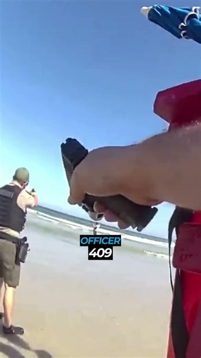 ARMED Man RUNS From Cops on Beach!😳