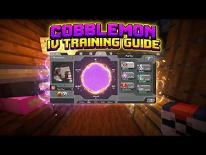 How to get started Cobblemon Breeding and IV training tutorial
