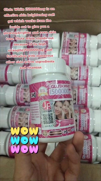 Gluta White 1500000mg Skin Brightening Capsules