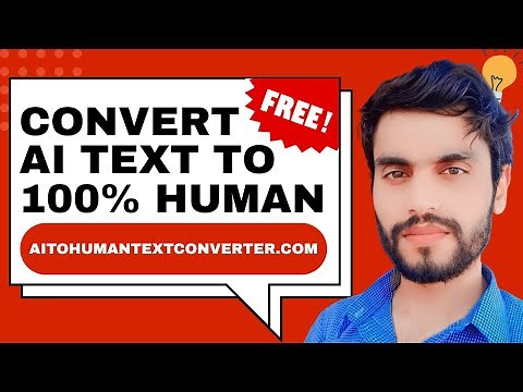 Convert AI Text to 100% Human for FREE (No Login) | Pass ZeroGPT Detection!