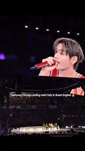 Taehyung Chicago ending ment fully in fluent English 🔥