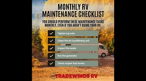  Stay on top of your RV maintenance! ️ Here are some easy guidelines you can follow at home to keep everything in shape. ✅ #TradeWindsRV #Camping #Maintenance | TradeWinds RV Center | Facebook