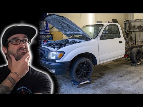 COMPLETELY Tearing Down My 1st Gen Tacoma For A Drift Build