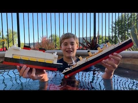 Larry Life Titanic LEGO Disney Wonder