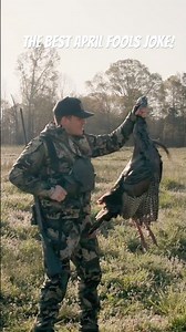 The BEST April Fools Joke For TURKEY HUNTERS!🤣 #turkeyhunting #hunting #turkey #gobbler