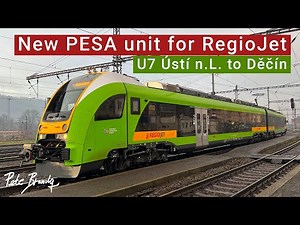 TRIP REPORT | RegioJet | new PESA ELF | U7 line Ústí nad Labem to Děčín