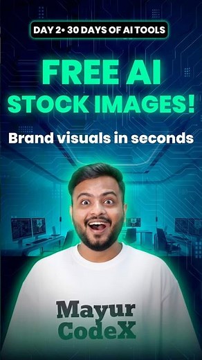 Stop Paying for Stock Photos 😳 Ye AI Free Me Brand Images Banata Hai!