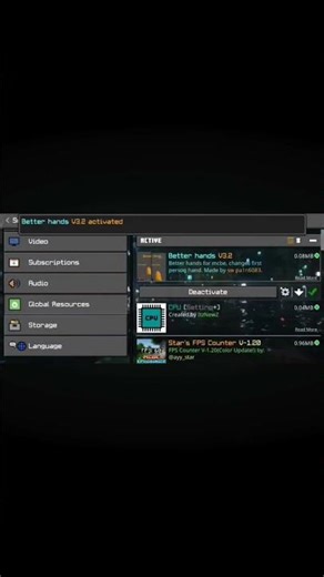 Better Hands v3 For Mcpe