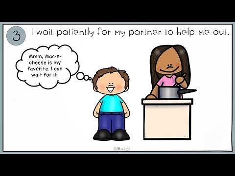 I can ask for help Preschool SEL