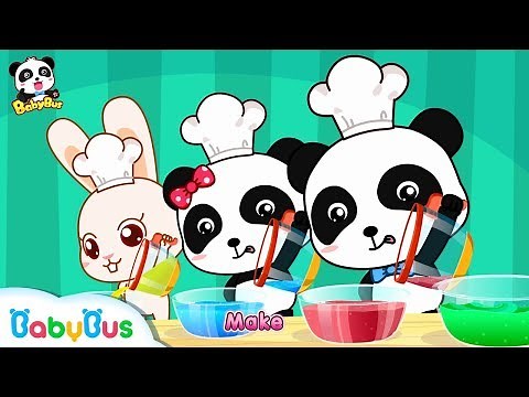 Baby Panda Makes Colorful Ice Cream | Mr. Dao's Dessert Truck | BabyBus Cartoon