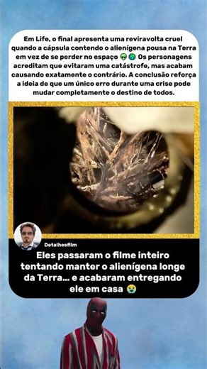 Eles Entregaram o Alienígena na Terra 😭 | Life (2017)