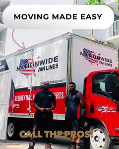 Experience seamless transition with our easy moving solutions. Nationwide Van Lines offers from packing to unpacking, we’ve got you covered every step of the way. Our expert teams are all 100% employee background check, professional packers and loaders and are here to provide excellent moving services. For reliable moving service, trust the experts backed by years of experience and countless satisfied customers. Call Us Today For Your Next Move! #ReputableMovers #TrustedMovers #ProfessionalMover