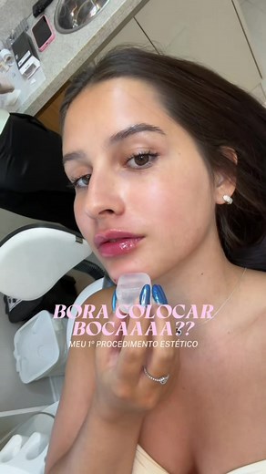 AMIGAS, fiz meu primeiro procedimento e coloquei BOCA E MENTO 💋 Queria algo natural, mas que destacasse e deu super certo!!!!!!! o que vocês acharam? #procedimentoestetico #preenchimentolábial