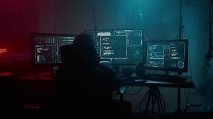 Man Immersing Work Computer Setup Multiple Stock Footage Video (100% Royalty-free) 1112079949 | Shutterstock