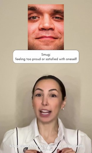 Understanding the Meaning of 'Smug' in English