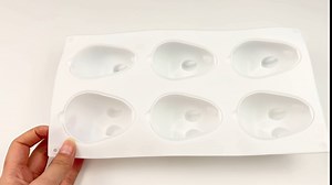 Easter Bunny Fondant Molds, 3D Bunny Cake Decorating Silicone Mold for Kitchen Baking, Mousse, Jelly, Chocolate Candy Mold, Ice Cube, Dessert Decoration, Brownie, Ice Cream, Soap, Resin, Clay