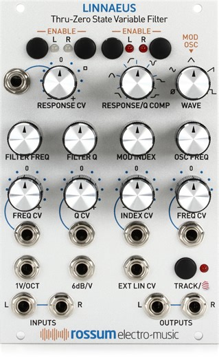Rossum Electro-Music Linnaeus Eurorack Thru-Zero State-Variable Filter