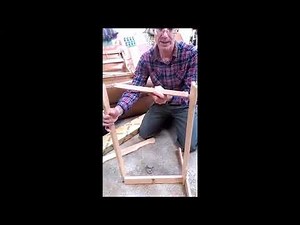 How to assemble an Ashford Knitters Loom Stand