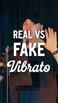What is Vibrato? Real vs. Fake Vibrato for Singers