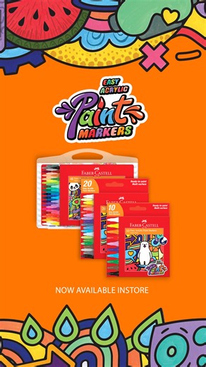 If you can dream it, you can paint it!  From rocks to paper and everything in between - our new Easy Acrylic Paint Markers are made for kids with parents in mind  ✅ No shaking, instant fun! ✅ Quick Dry, Less mess ✅ Easy Grip and control ✅ Endless ways to create #Easypaintmarkers #Fabercastell #CreativeKids #PaintMarkers #MessFreeFun #DIY #MultisurfaceArt | Faber-Castell | Facebook