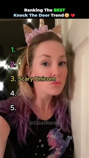 Ranking The Best Knock The Door Trend😳❤️ #tiktokviral #funny #viral #ranking #transition #memes