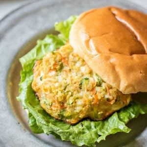 Veggie Packed Quinoa Burgers