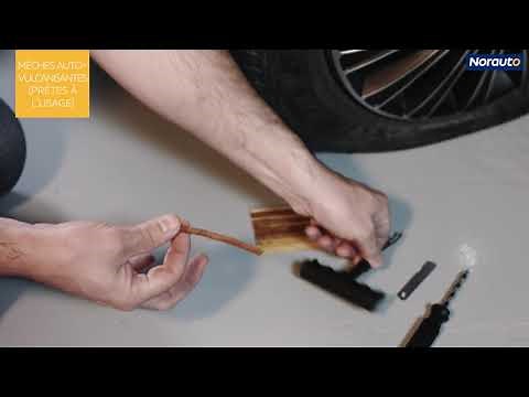 Kit de réparation crevaison tubeless - Disponible sur Auto5.be