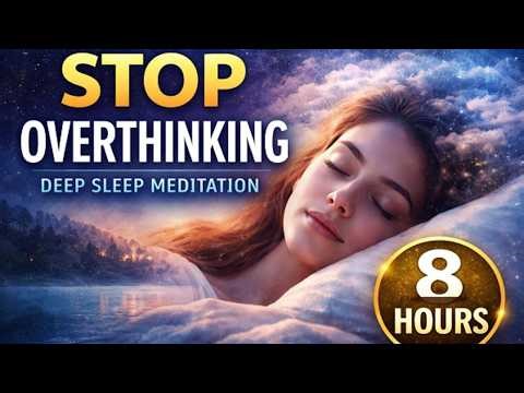 Fall Asleep Fast — Stop Overthinking (8 Hour Deep Sleep Reprogramming)