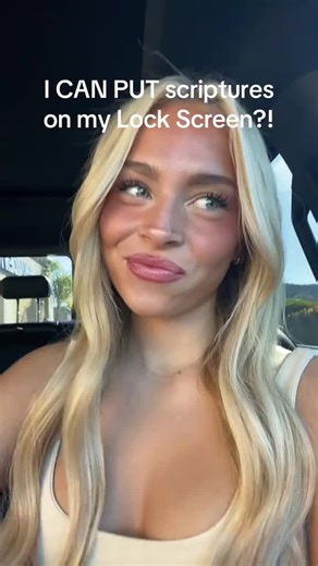 Turn your home screen into a daily scripture.