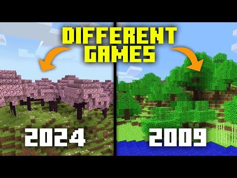 Minecraft is unrecognizable now...