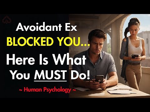 Avoidant Ex Blocked You... What It REALLY Means & What To Do