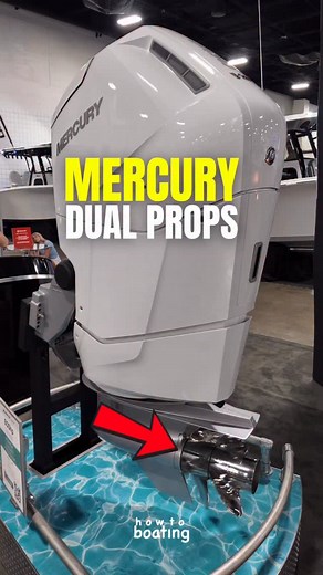 MERCURY DUAL PROPS Are you stressed about docking? Do you know how to dock a boat? How To Boating will help relieve that stress so you can enjoy your time on the water🌊, DM us for more info on private boating instruction 👨🏼‍✈️ howtoboating.com #howtoboating #howto #boating #boat #yacht #prop #engine | How to boating