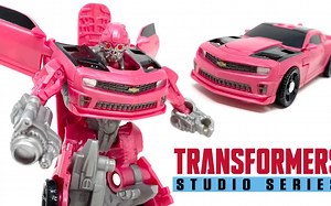 Transformers Studio Series Core Class LASERBEAK (PINK BUMBLEBEE) Review