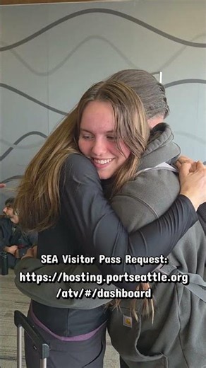 Use SEA Visitor Pass to accompany friends & family through airport security all the way to the gate