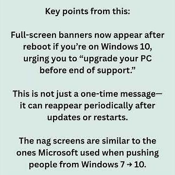 Windows 10 officially hits end of support on October 14, 2025