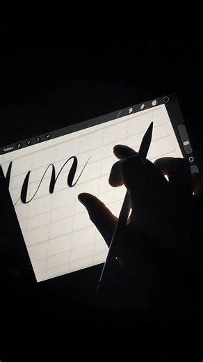#art #calligraphy #digitalcalligraphy #procreateart #lettering #writing #tutorial #learning #new