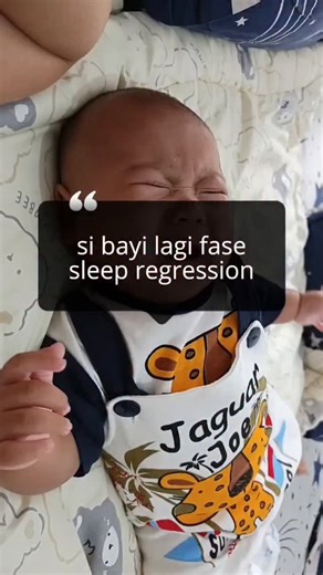 elfina Julianti on Instagram: "si kecil lagi di fase apa mom? ada yang sama kah di fase sleep regression?"
