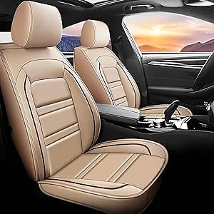 Amazon.com: PACKMACH Car Seat Covers for Lincoln Navigator L 2016-2023 | Front and Rear Seat Cover Wear-Resistant Waterproof Accessories(7 Seat Leather Covers, Beige) : Automotive