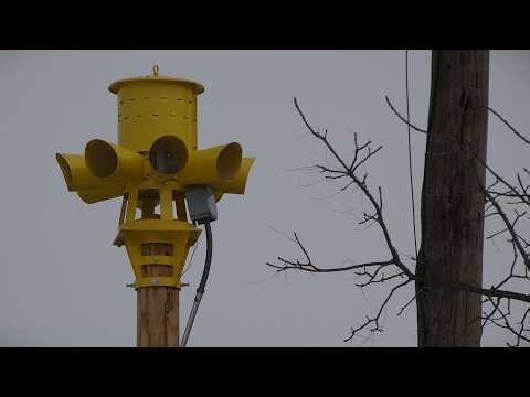 Sentry 3V8-H-B Siren Test - Full Alert & Attack - Dana, IL