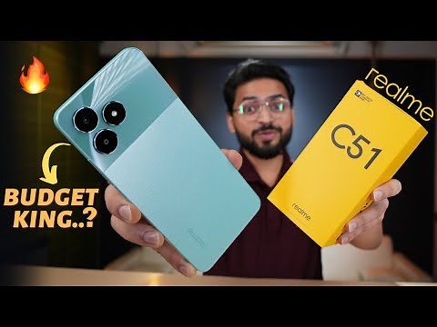 realme C51 Unboxing and Review 🔥 | Rs 8,499/- Only | 50MP Camera + 33W Fast Charging 🤯