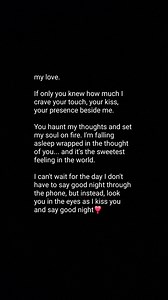 You are the reason I believe in love at first sight. With you, every day is a new adventure. You are my heart s deepest desire. In your arms, I am at peace. I love you so much babe ♥️ Heartfelt Romantic Love Quotes For My soulmate #imissyou #heartfeltlovemessage #forher #quotes #couplegoals #relationship #couple #lovepoem #thankyou #lovepoetry #hearttouching #kiss #miss #romance #Romantic #darling | Love Poems And Messages