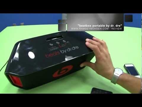 Beats by Dr. Dre "beatbox portable" (unboxing, demo and review)