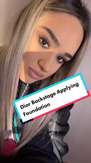 Dior Backstage Foundation Demo Review Tonight✅ #dior #backstage #foundation #makeup #fyp 🧚‍♀️✨