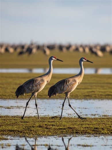 Experience Nebraska's Sandhill Crane Migration Spectacle