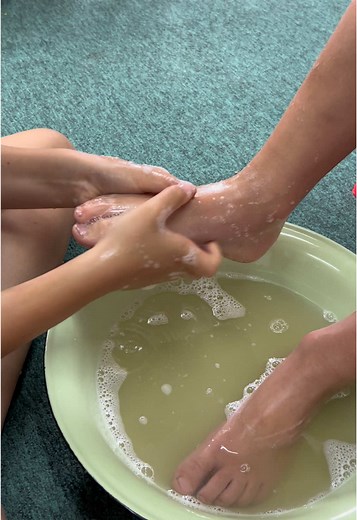 Imitating Jesus: Washing Feet Lesson for Kids