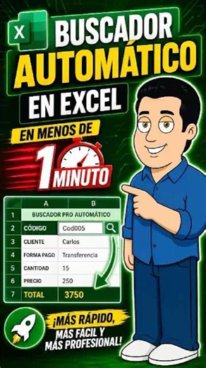 🚀 BUSCADOR AUTOMÁTICO EN EXCEL EN MENOS DE 1 MINUTO