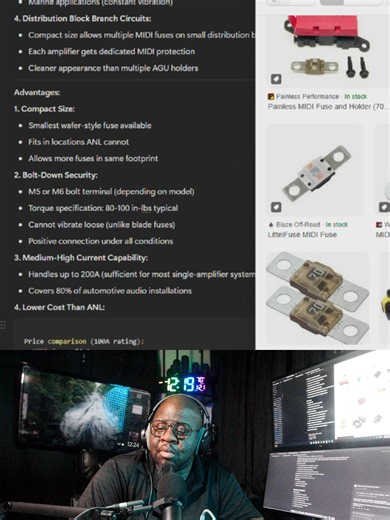 Chapter 3: Fuse Types, Sizing & Protection Strategies — Wiring & Fusing 5.5 Professional Automotive Wiring & Fusing Guide — Chapter 3 Fuse Types, Sizing & Protection Strategies Chapter Overview Reading Time: 55-70 minutes Skill Level: Foundation → Installer → Technician Prerequisites: Chapters 1-2 (Electrical fundamentals and wire selection) Fuses are the last line of defense against electrical fires. Understanding fuse types, proper sizing, and strategic placement is essential for safe installa