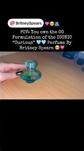 Britney Spears “Curious” 🩵🩵 Perfume OG Formulation 🥹💗